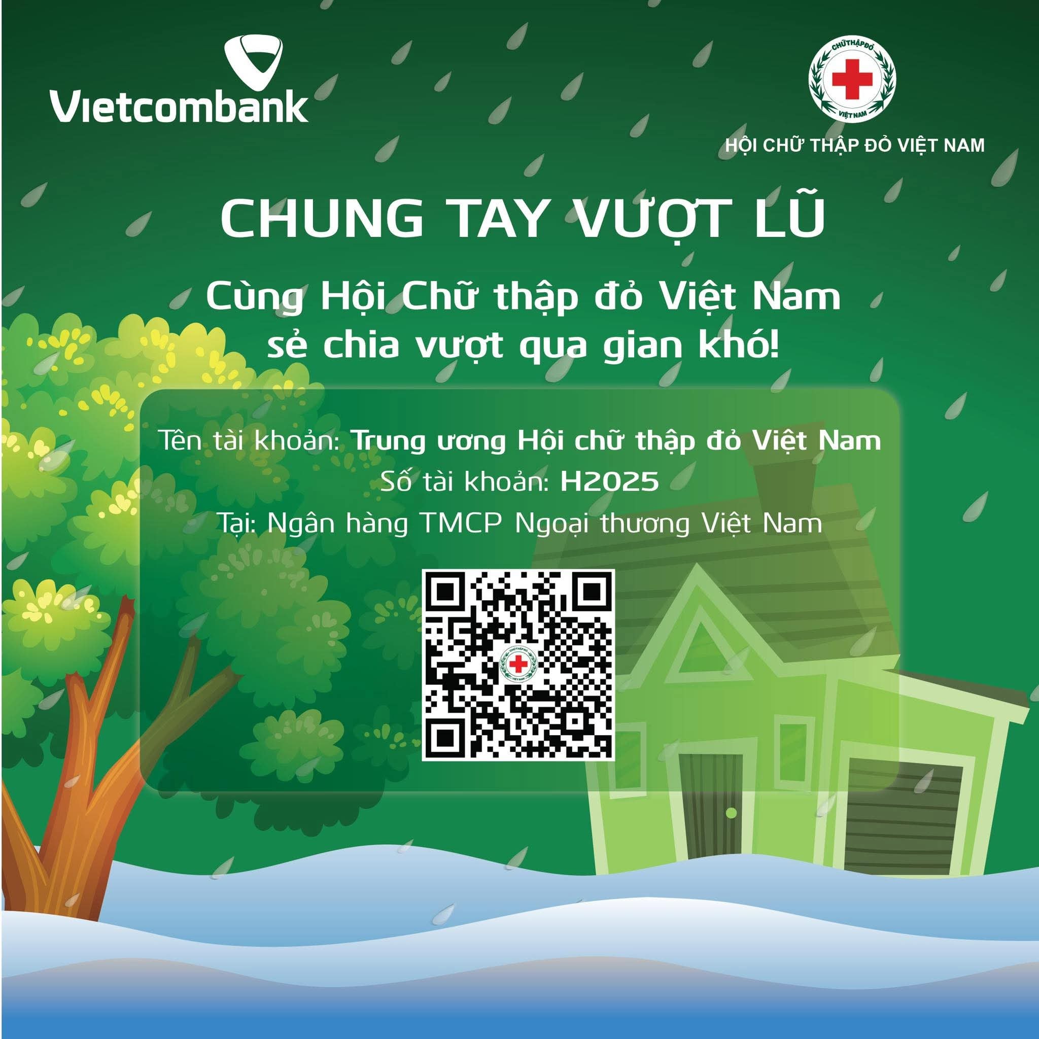 Hưởng ứng Chiến dịch "Chung tay vượt lũ" vận động ủng hộ đồng bào vùng lũ